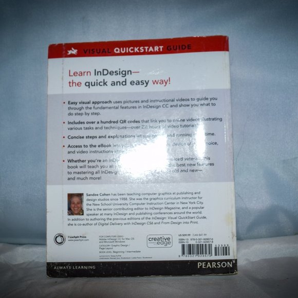 InDesign CC: Visual QuickStart Guide 1st Edition - Picture 2 of 2